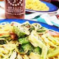 seacomet's cooksnap of when they made ロメインレタスとベーコンのパスタ.