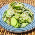 料理男子部🍻's cooksnap of when they made ＊茗荷・きゅうり・しらすの酢の物＊.