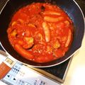 mamaRD's cooksnap of when they made ナスとウインナーのトマトソース煮込み.