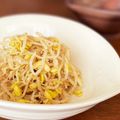bonj's cooksnap of when they made 豆もやしのナムル.