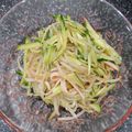 ひだーき's cooksnap of when they made もやしときゅうりのピリ辛ナムル♡.