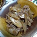 ＮＯＲＩＲＩＮ's cooksnap of when they made 牛肉とごぼうの時雨煮.