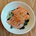 neko＊and…'s cooksnap of when they made サーモン＊～和風カルパッチョ～＊.