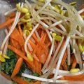 granmaria's cooksnap of when they made レンジで５分☆カット野菜で大量ナムル.