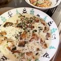 月✳Iris's cooksnap of when they made うまっ♡豚肉の大葉ミルクソース.