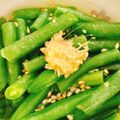 りーとぽん's cooksnap of when they made レンジで時短！いんげんのおひたし.