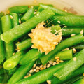 りーとぽん's cooksnap of when they made レンジで時短！いんげんのおひたし.