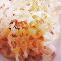 tekkokko☆'s cooksnap of when they made レンジで簡単！れんこんチップス.