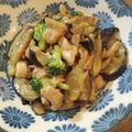 Unaken's cooksnap of when they made ■とろうま！豚肉と茄子のマヨ生姜焼き■.