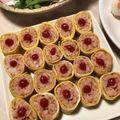クックHPXE83☆'s cooksnap of when they made お弁当に♪一口オムライスロール.
