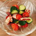 tomoeクック's cooksnap of when they made 蛸とキュウリとトマトのマリネ.