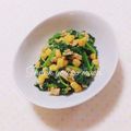 まあまま☆0403's cooksnap of when they made コーン・ほうれん草のカレー風味炒め.