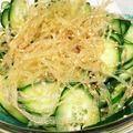 seacomet's cooksnap of when they made 糸寒天とわかめと胡瓜のサラダ.