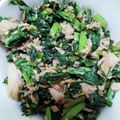 マンダリ's cooksnap of when they made 春菊嫌いの子供もペロリ！春菊のツナ炒め.