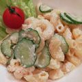 Yuuko7i's cooksnap of when they made 我が家の『カニ缶でマカロニサラダ♪』.