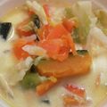 Yuuko7i's cooksnap of when they made 牛乳大量消費！野菜たっぷりミルクスープ★.