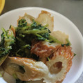 クロだんご's cooksnap of when they made 豆苗とちくわのマヨ炒め.