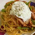 yummy?'s cooksnap of when they made 下町風ナポリタンスパゲティ.
