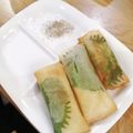 なんてなめらか's cooksnap of when they made 長芋と明太子のチーズ春巻き.