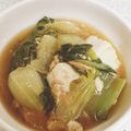 やまちい。's cooksnap of when they made 冷やしても美味☆チンゲン菜と豆腐のツナ煮.
