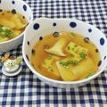 みかかめ's cooksnap of when they made ☆豆腐とエリンギのピリ辛みぞれスープ♪♪.