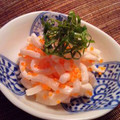 木公夲's cooksnap of when they made 簡単小鉢☆大根とびっこ和え.