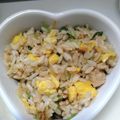 ミロ9607's cooksnap of when they made 鶏そぼろ炒飯★.