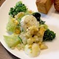 ばたみそーぱん☆'s cooksnap of when they made デリ風♪ブロッコリーとたまごの和風サラダ.