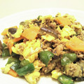 イエローバード's cooksnap of when they made これ旨っ♡ナスと卵のカレーそぼろあんかけ.