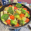 ♡ひな祭り♡'s cooksnap of when they made 簡単＊きのことトマトのアヒージョ＊.