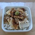 ラリー＆サラ's cooksnap of when they made ◇簡単ランチ◇ワサビで爽やか♪豆腐丼.