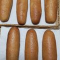 nyangomama's cooksnap of when they made ふわふわ絶品！オートミール★コッペパン.
