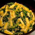 のらむーちょ's cooksnap of when they made 麺つゆで小松菜と油揚げの旨炒め♪.