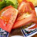 kurozata's cooksnap of when they made 1分おつまみ「トマトだけカプレーゼ」.