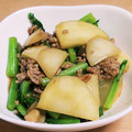 すずなまり's cooksnap of when they made かぶの麻婆炒め.