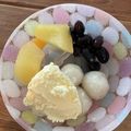 liangma's cooksnap of when they made *寒天と黒蜜きなこ*.