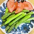 ボブナナ's cooksnap of when they made アスパラガスの茹で方.
