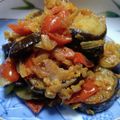 飲んだくれよーちゃん's cooksnap of when they made なすのトマトカレー炒め.