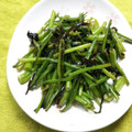 ささささ＆＊'s cooksnap of when they made おつまみに☆ほうれん草の茎と塩昆布炒め.
