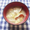 ﾁｲﾁｬﾝﾏﾏ's cooksnap of when they made あさり、豆腐、エノキのお味噌汁.
