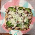 アキ男。's cooksnap of when they made 味噌チキンのチーズピザ.