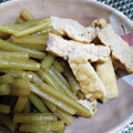 ひっこ's cooksnap of when they made ふきと油揚げの煮物♪意外に簡単！.
