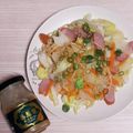 アクセル☆'s cooksnap of when they made 姜葱醤のきいた塩焼きそば.