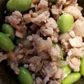 ぽぽぽーちゃん's cooksnap of when they made 給食で隠れ人気❤高野豆腐と鳥のそぼろご飯.
