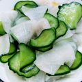☆とん吉☆'s cooksnap of when they made お弁当に！大根と胡瓜のこぶ茶漬け.
