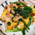 ＊＊めろん＊＊'s cooksnap of when they made 厚揚げでカサ増し♪ガッツリ豚ニラ炒め.