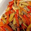 maringmay's cooksnap of when they made 赤こんにゃくとごぼうのきんぴら.