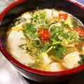 マックスの母's cooksnap of when they made 酸辣湯（サンラータン）でスープ餃子.