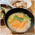nakamucchi's cooksnap of when they made トマトとレタスのお味噌汁☆.