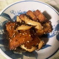 ちーちくうまうま's cooksnap of when they made 10分で☆厚揚げとエリンギの甘辛炒め.
